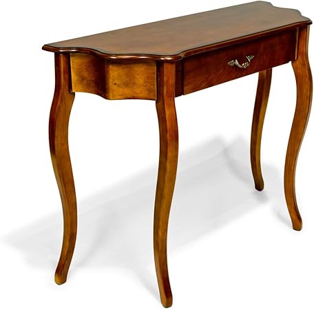 Amazon Com All Things Cedar Hr116 Curved Console Table Cherry