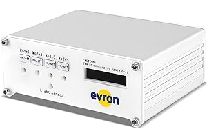 Evron Portable Ozone Generator 50mg/H Plug-in,Power-Bank & AA Battery Chargable Air Ionizer with Fan Ozone Machine for Fridge,Rooms, Cars,Travel and Pets (No Battery Inside)