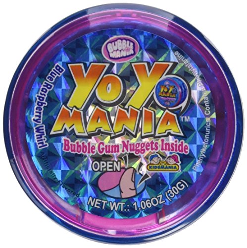 Bubble Mania Yo Yo Mania Bubble Gum Nugget Yo Yo Novelty Candy Toy (Pack of 12)