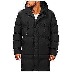 Tiljvks Heavy Winter Coats for Men Big And Tall