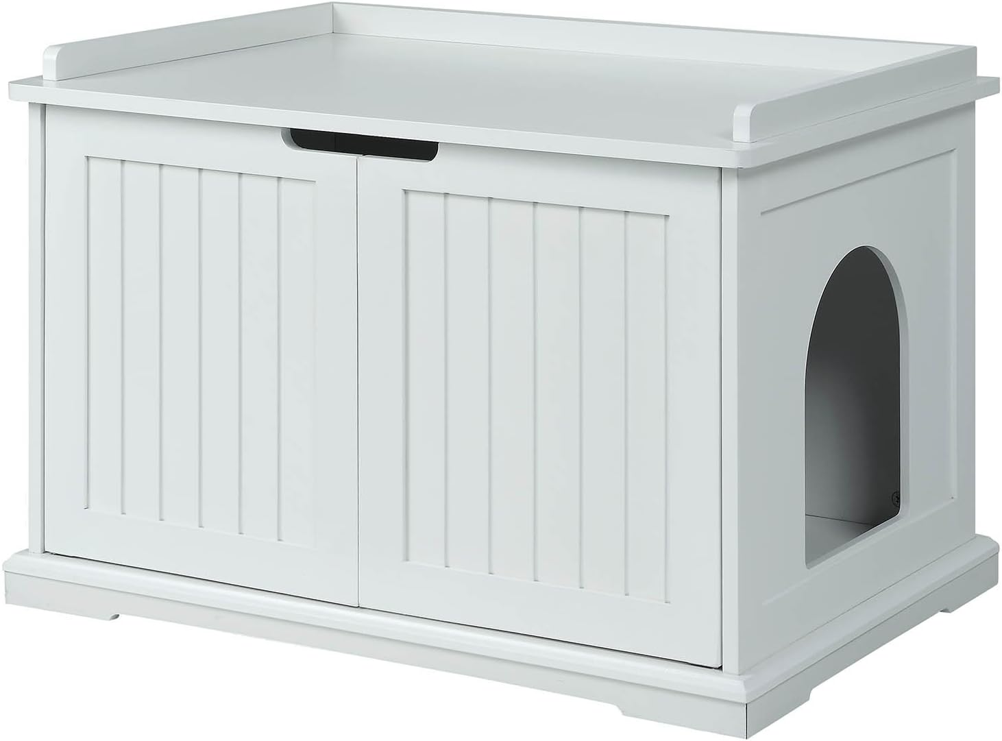 unipaws Cat Litter Box Enclosure, Litter Tray Cover, Washroom Storage