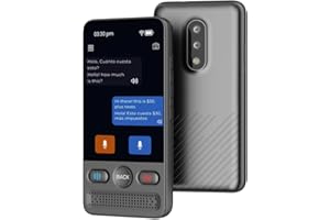 HERPLA Language Translator Device, Voice/Text Bidirection Word Translator, 138 Languages Online/Offline Translator For business And Learning