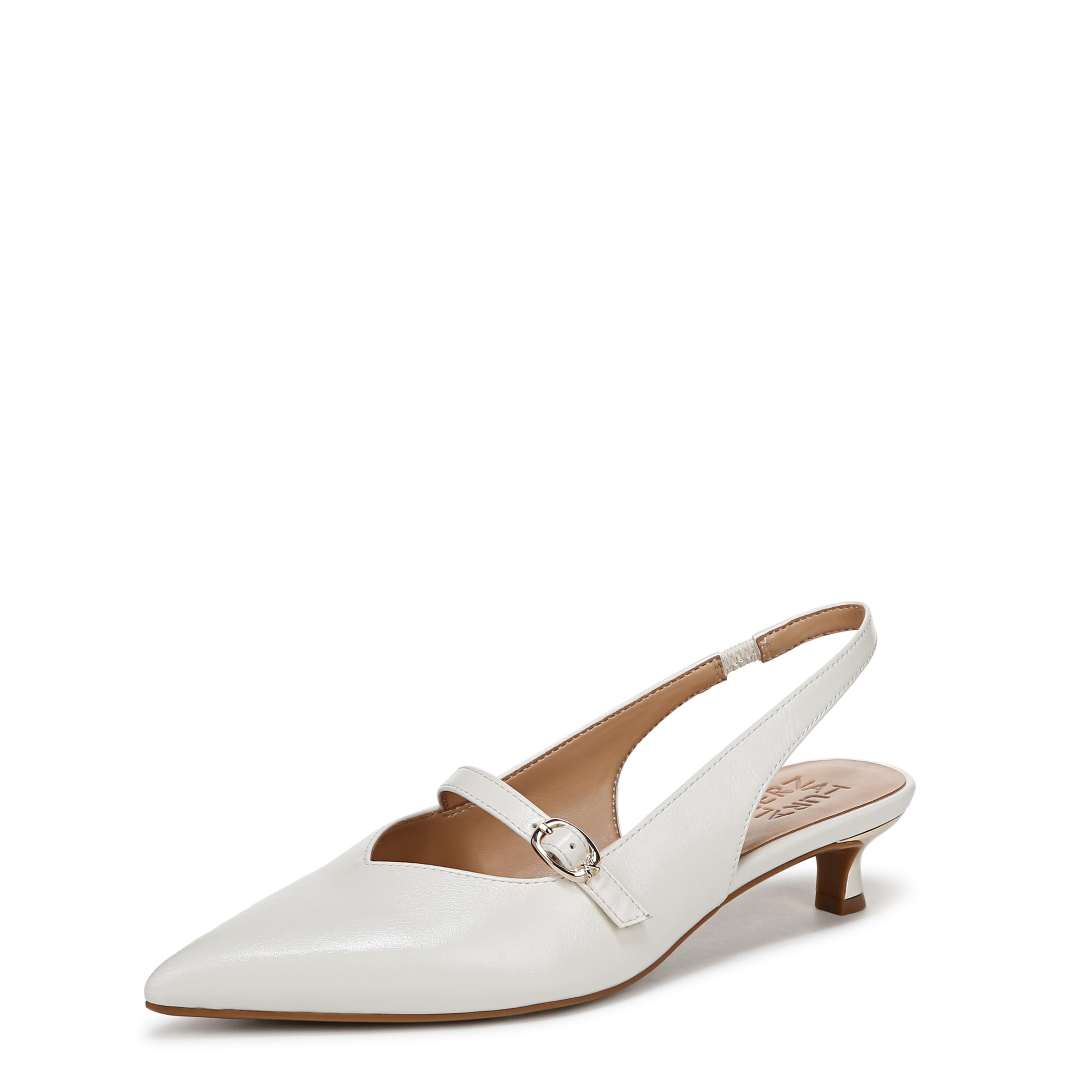 Naturalizer Womens Grayson Pump Warm White 7.5 M
