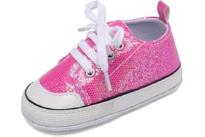 KHOCADW Baby Shoes,Infant Boys Girls Non-Slip Soft Sole Lightweight Sneakers,Unisex First Walking Shoes for 0-18 Months Toddler