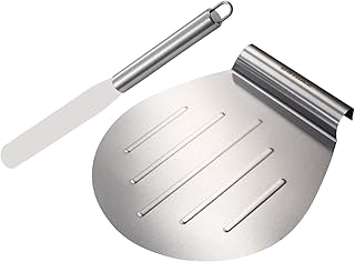 GWHOLE Kuchenheber Kuchenretter und Streichpalette Konditormesser Set, aus Edstahl