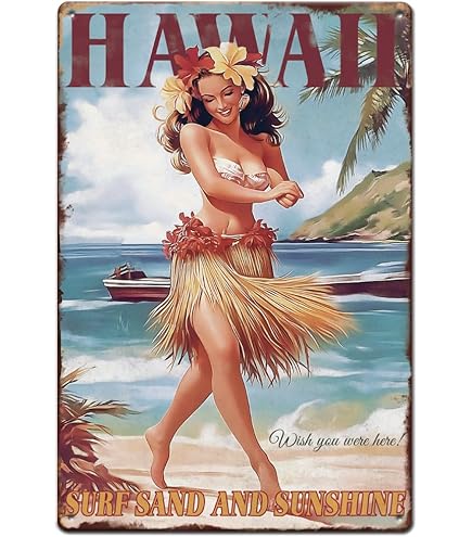 Amazon.com: Pacifica Island Art Aloha from Waikiki - Hula