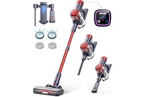 BuTure Cordless Vacuum Cleaner - 450W 33Kpa with Auto Mode Docking Station, Stick Vacuum Cleaner Handheld Wireless Household Vacuum Cleaner for Pet Hair Carpet and Hard Floor