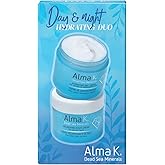 Alma K Day and Night Set - Hydrating Day Cream for Normal to Combination Skin - Nourishing Night Cream for All Skin Types - Face Moisturizer - 2 Pc