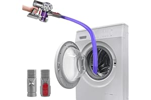 Crevice Tool for Dyson V15 V12 V11 V10 V8 V7 V6 Vacuum Cleaners, Flexible Tumbler Dryer Lint Vacuum Extension Hose Compatible