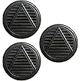 3 Pack Cuban Crafters Accessories Small Cigar Humidifier Round Black Puck 2.2 Inches Diameter and 1 Inch Height