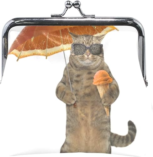 Amazon Co Jp Fengju 小銭入れ コインケース レディース カードケース 財布 名刺入れ キーケース Cat Kitten Fruit Orange 猫柄 にゃんこ オレンジ シューズ バッグ