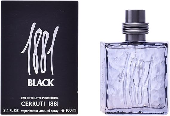 CERRUTI 1881 BLACK POUR HOMME EDT 100 ML: Amazon.es: Belleza