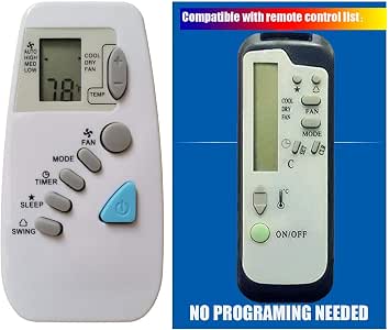 akira air conditioner remote control