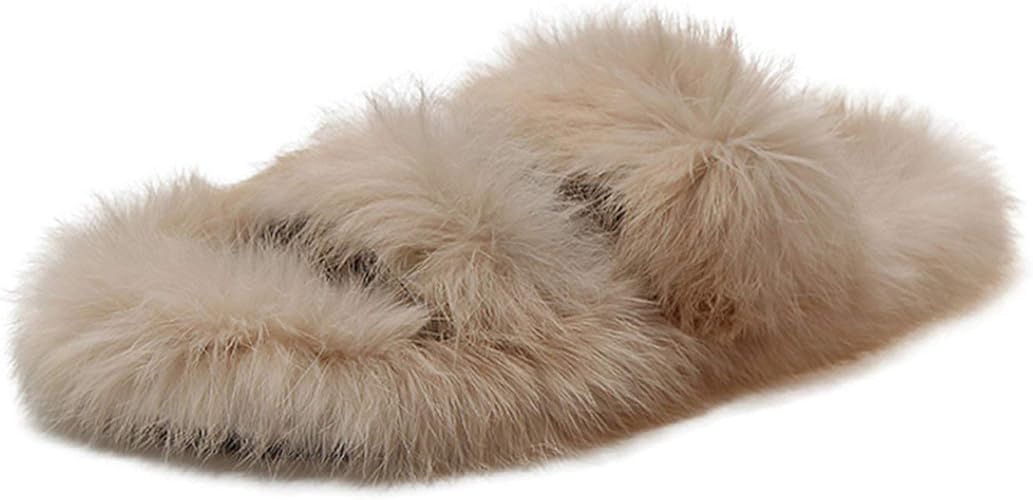 fur lined flip flop slippers
