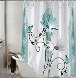 Rustic Farmhouse Happy Campers Shower Curtain, Farm