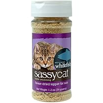 Amazon.com: Herbsmith Sassy Cat Kibble Seasoning – Freeze Dried ...