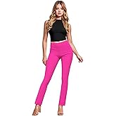 Hybrid & Company Womens Business Millennium Slim Bootcut Pants
