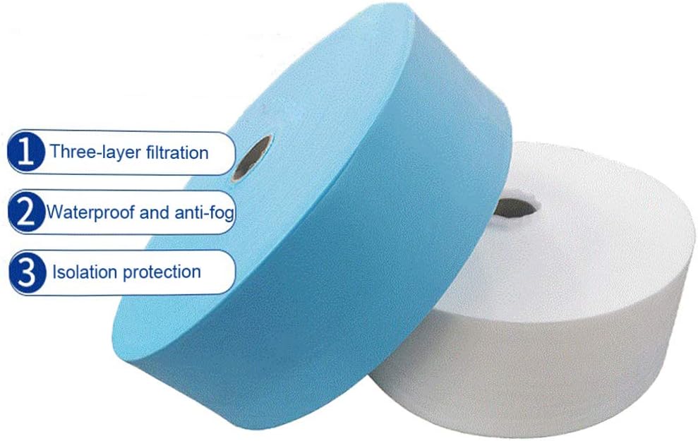 Cloth New Material SMS Non-Woven Fabric Anti-Fog Waterproof and Dustproof Protective Fabric Melt-Blown Disposable DIY Material Package