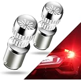 AUXITO Upgraded 1157 2357 LED Bulb Red for Tail Lights Brake Lights Super Bright 2057 2357 7528 BAY15D LED Replacement Light Kit for Tail Stop Brake Signal Running Lights, Pack of 2