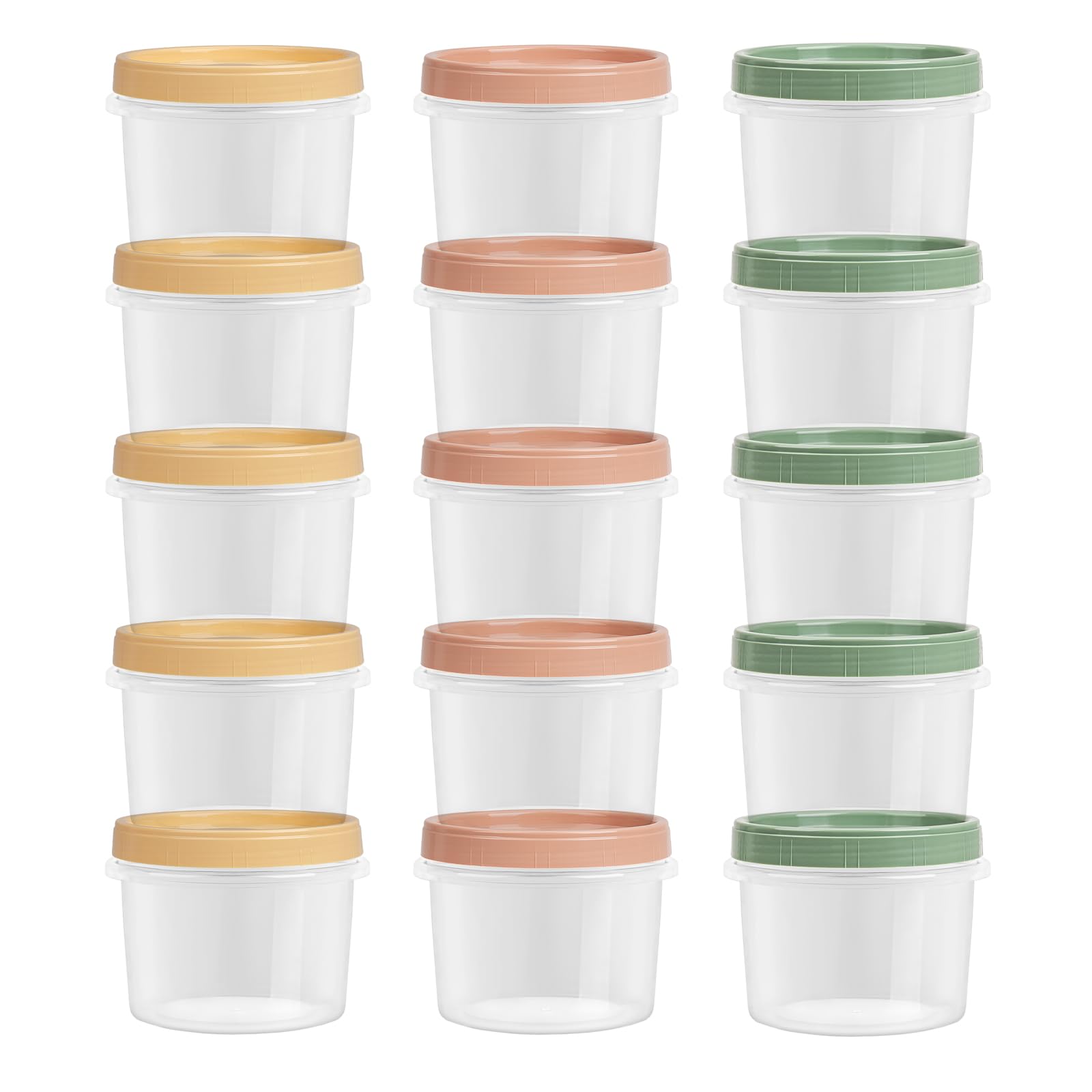 16 Oz Plastic Containers With Lids
