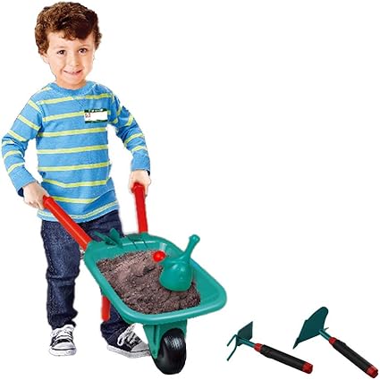 childs wheelbarrow set