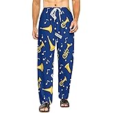 JIVRAJORQ Pennant Flag Footballs Pajama Pants Men Women Pajama Bottoms Pj Pants Comfortable