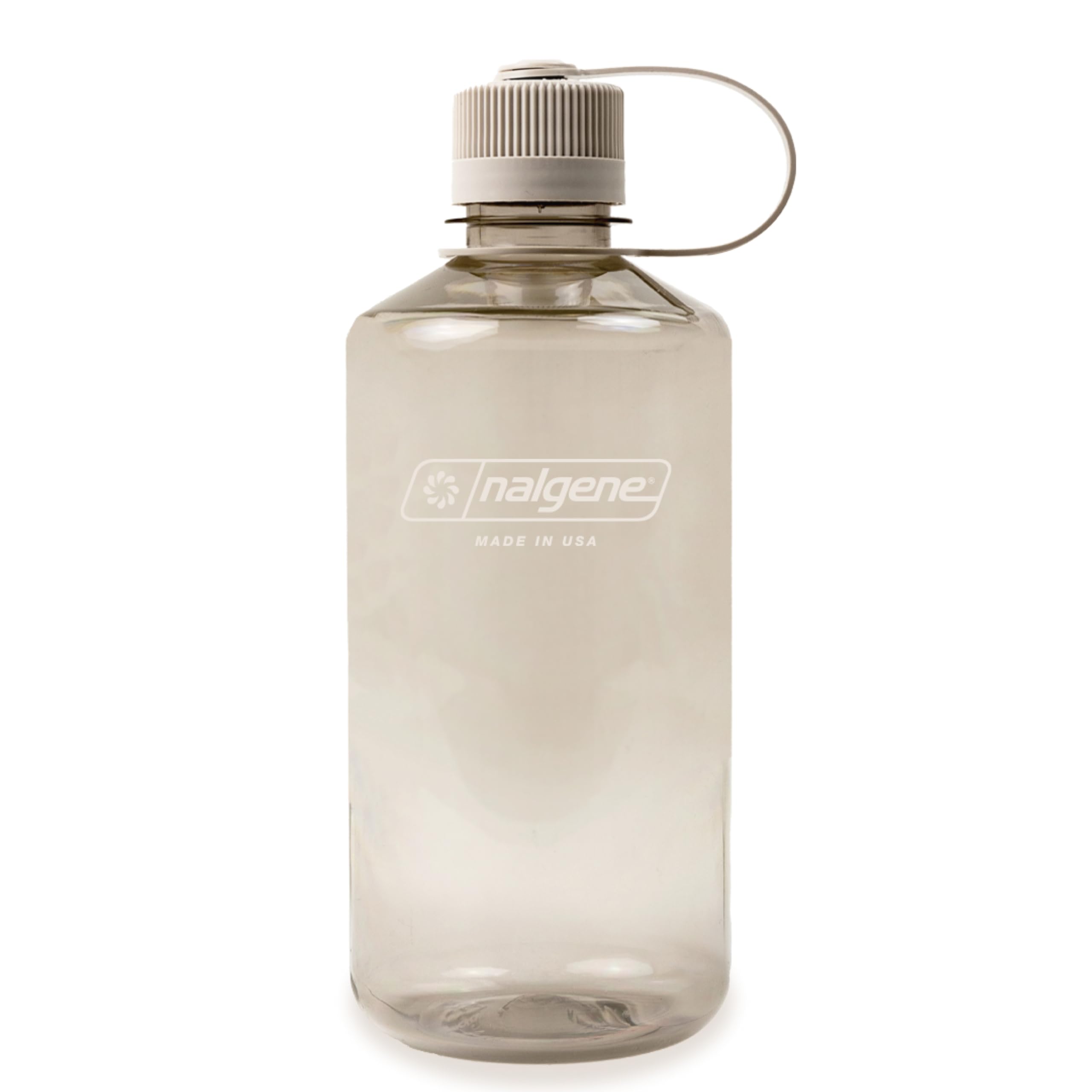 Photo 1 of **MISSING LID***Nalgene Leak Proof Tritan BPA-Free Water Bottle - 32 oz Narrow Mouth - Made in the USA for Outdoor Use & Daily Hydration (Cotton)