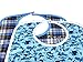 Large Extra Long, Washable Clothing Spill, Mealtime Protector, Waterproof Ladies & Men Adult Sized Bib (Pk/2)