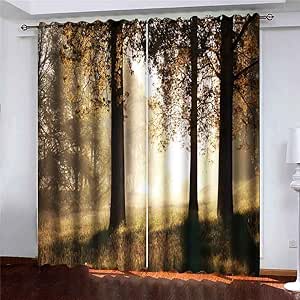 N / A Cortinas para Ventana de bahía, Cortina de Ventana para Puerta