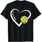 Love Pickleball - Cute pickleball match gift man women T-Shirt