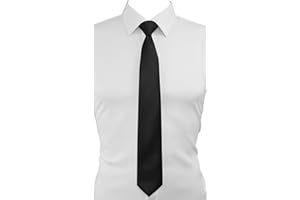 trilece Ties for Men - Men's Solid Color Ties - Formal Neckties for Men - Neck Tie for Man