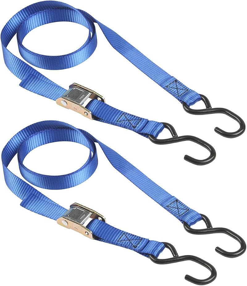 Master Lock Strap with Buckle and S Hook 2m x 25mm Pack of 2