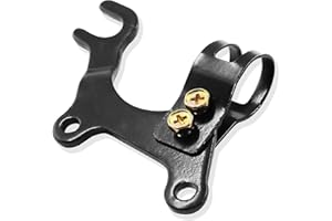 Qjaiune 0.87 Inch / 22mm Mountain Bike Disc Brake Frame Adapter Mounting Holder, Bicycle Disc Brake Conversion Brackets Suita