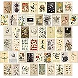 KOSKIMER 50PCS Vintage Wall Collage Kit Aesthetic