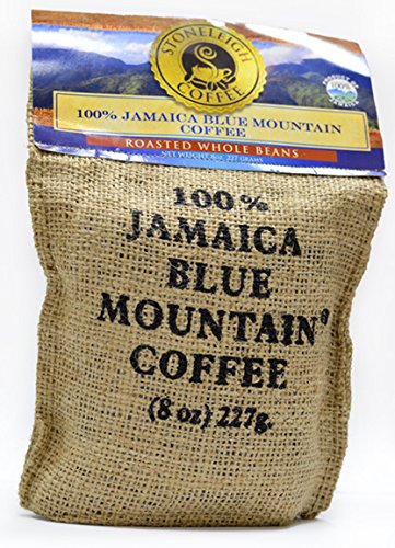 Stoneleigh Whole Bean Coffee 100% Jamaica Blue Mountain, 227 Gram