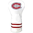 Team Golf NHL White Vintage Driver Golf Club Headcover, Form Fitting Design, Retro Design & Superb Quality