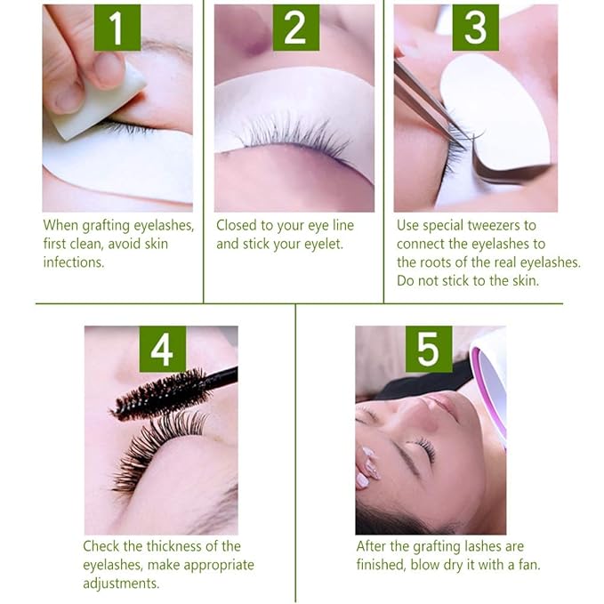 Amazon Com 3 Tipos De Pestanas Postizas De Colores Para Extensiones De Pestanas Falsas De Color Degradado 12mm Beauty