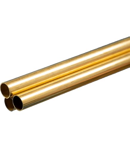Tube Rond En Laiton K&S 8132 9/32" X 12" X 0,014" (1 Pièce