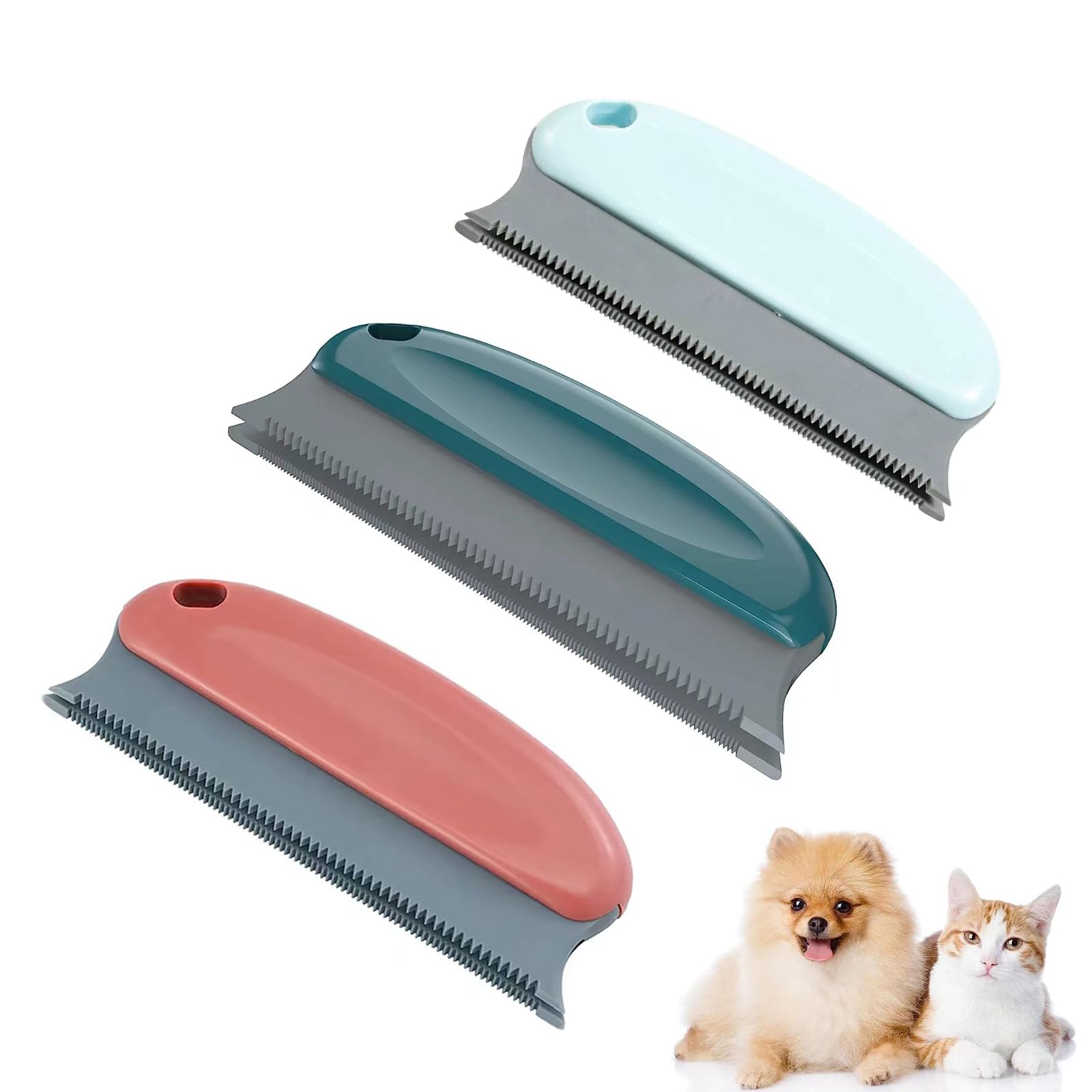 lint remover carpet,Pet Hair Remover Lint, Pet hair removal brush, multi-functional hair removal brush, 3-piece hair removal agent set, carpet scraper, dog bed cat tree clothing hair brush, clothing