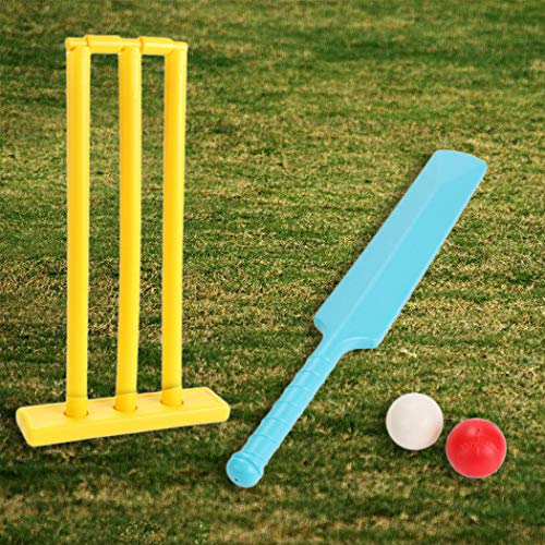 B bangcool Kid's Cricket Set Creative Sports Game Set Ball Game Set for Backyard Beach
