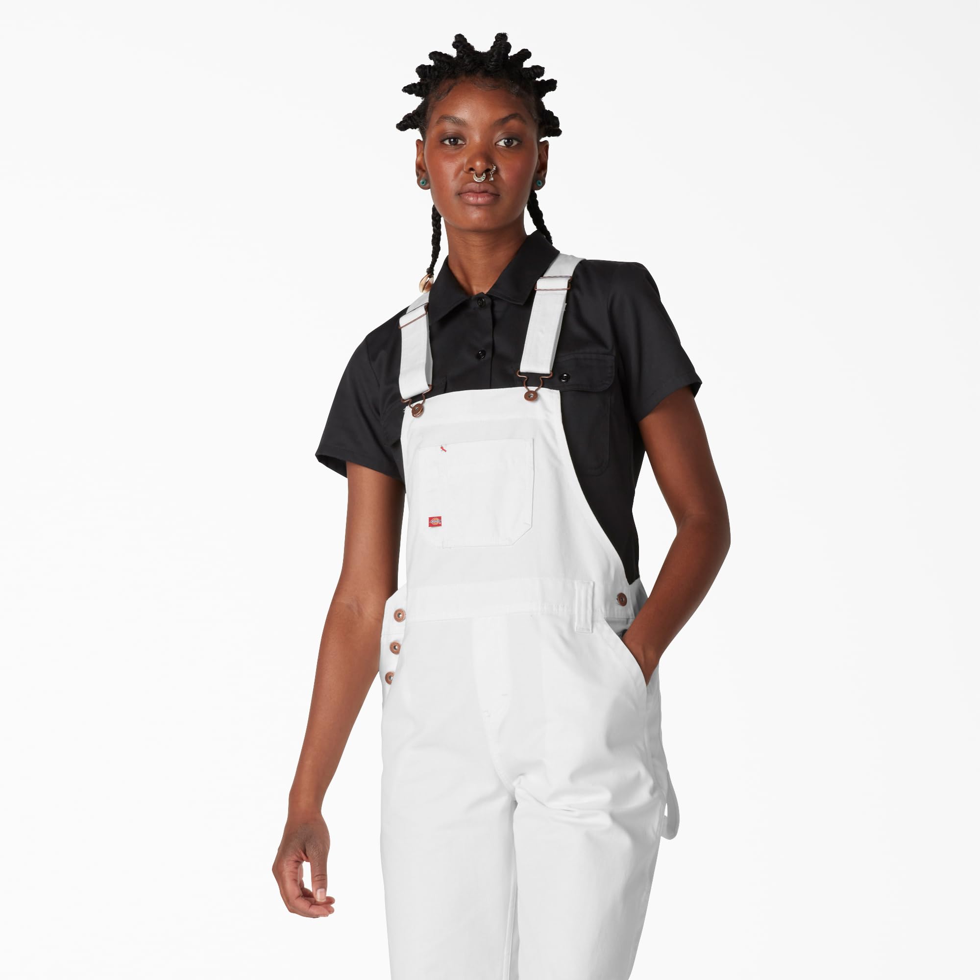 Dickies Women's Denim Bib Overall