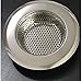 2PCS Kitchen Sink Drain Strainer, Stainless Steel Sink Drain Strainer, Large Wide Rim 4.5