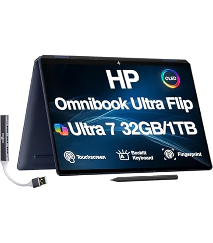 Amazon.com: HP OmniBook Ultra Flip 2-in-1 Business Laptop, 2025