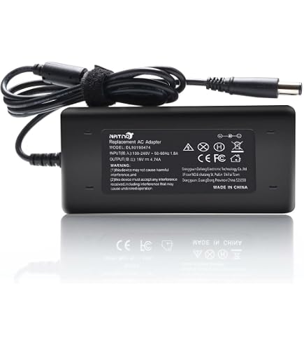 Amazon.com: New 65W 18.5V 3.5A AC/DC Adapter Compatible with HP