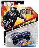 Hot Wheels Marvel Character Car Black Panther (Black Panther Movie) Die-Cast Vehicle