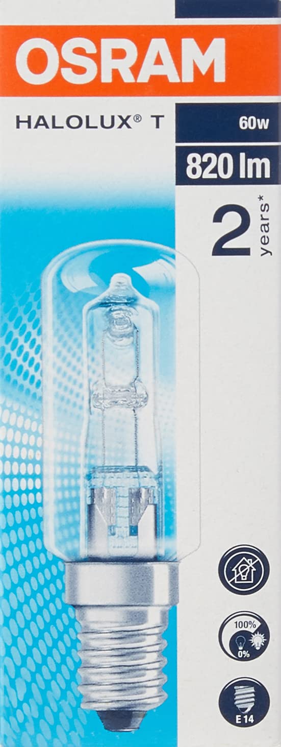 Osram 64862 T ECO 60 W Halogen Bulb, Warm White