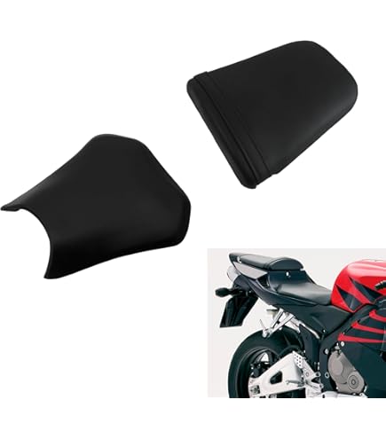 Amazon.com: ZXMOTO Motorcycle Rear Pillion Passenger Seat for 2009