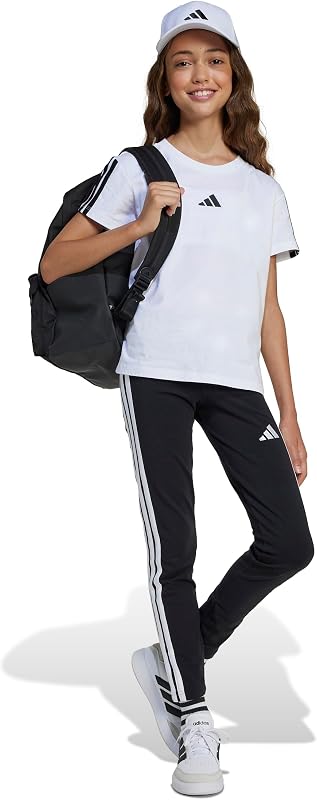 Camisa Essencial para Raparigas, Branca/Preta, 14-15 anos