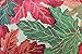 Tache 4 Piece Autumn Orange Brown Thanksgiving Leaves Fall Foliage Tapestry Woven Kitchen Dining Table Placemat Set