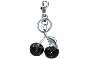 SKYFUN Cherry Keychain for Women Strawberry Apple Bag Charm Key Chain Accessories Gifts for Birthday Christmas Valentine Day